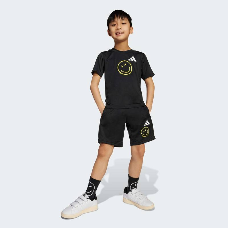 Комплект: футболка и шорты X Smileyworld Training Kids Adidas JN2156, рис. 2