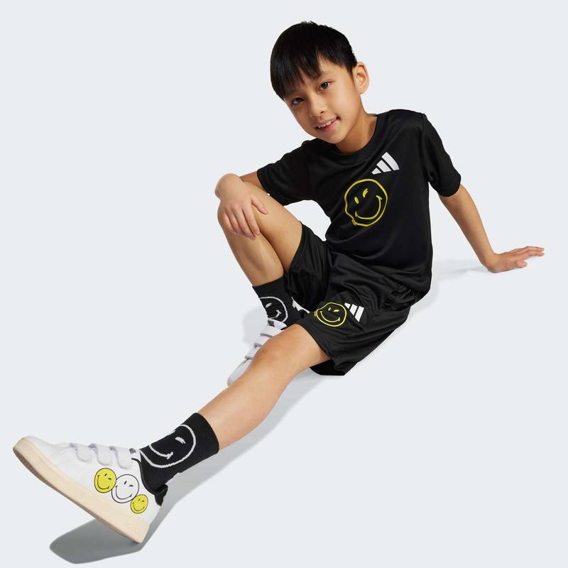 Комплект: футболка и шорты X Smileyworld Training Kids Adidas JN2156, рис. 4