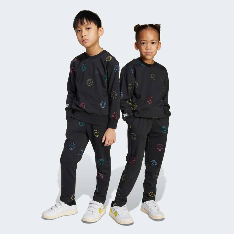 Комплект: світшот і штани X Smiley World Kids Adidas JY4803, рис. 0