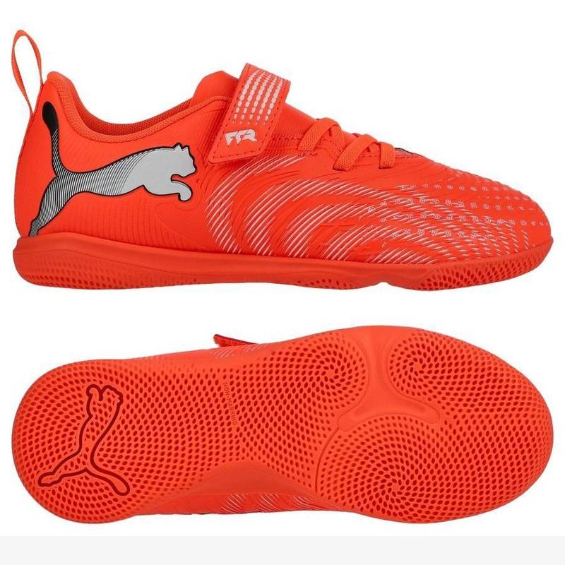 Детские футзалки PUMA Future 9 Play Velcro IT 108923-01, рис. 0