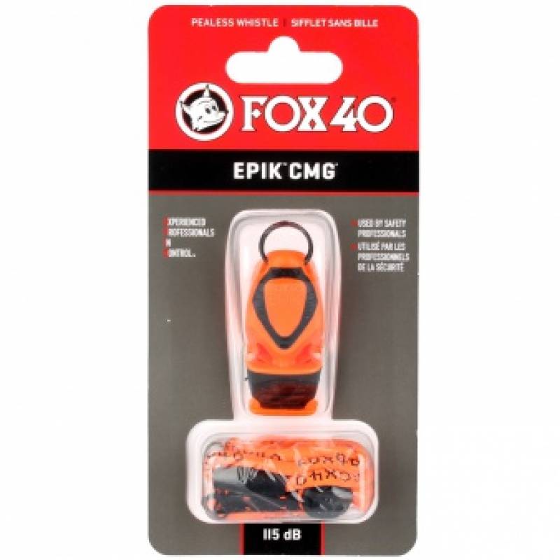 Свисток для арбітра Fox 40 Epik зі шнурком 8803-0308, рис. 0