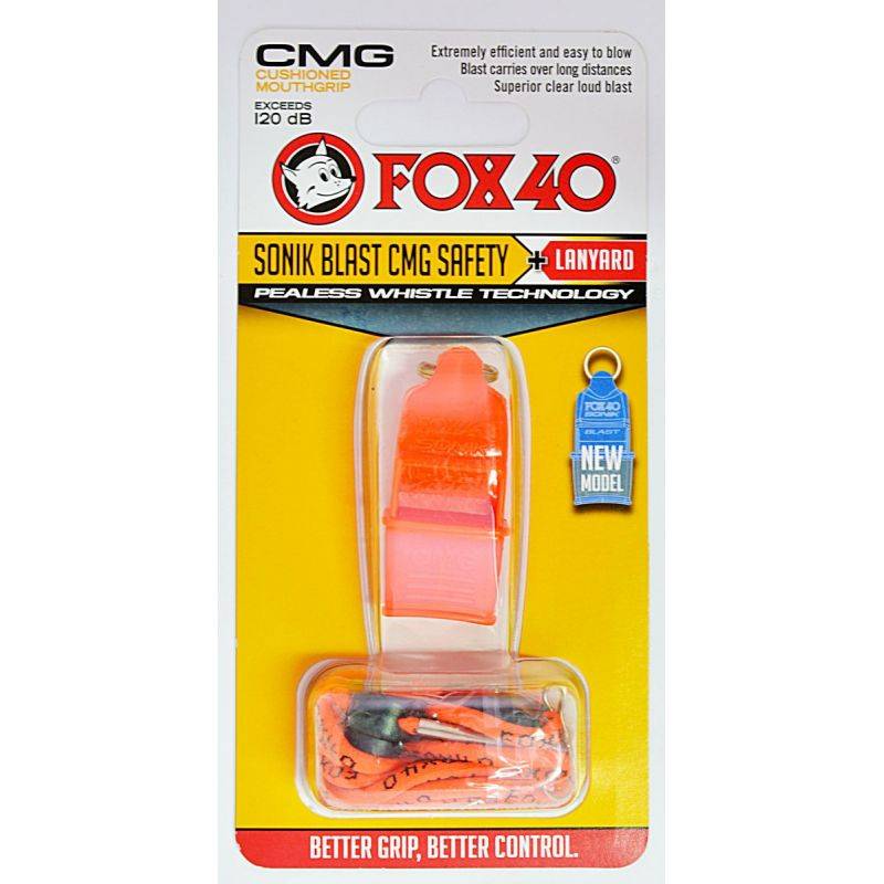 Свисток FOX40 Sonik Blast CMG зі шнурком 9203-0308, рис. 0