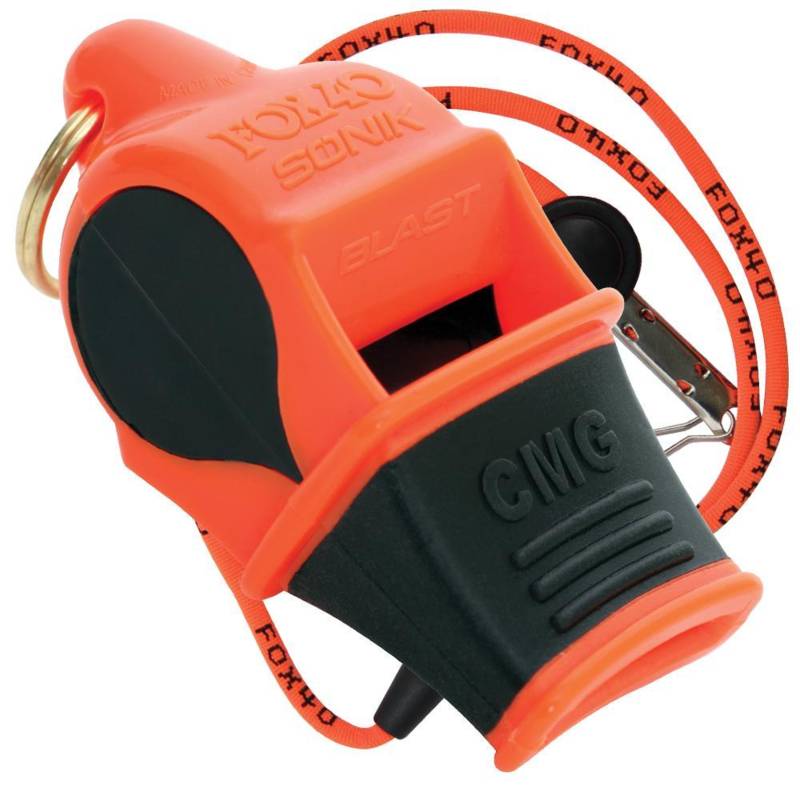 Свисток FOX40 Original Sonik Blast CMG со шнурком 9203-3308, рис. 1