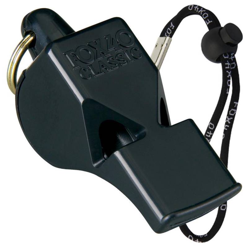 Свисток со шнурком на руку FOX 40 Classic Whistle Official 9908-0008, рис. 1