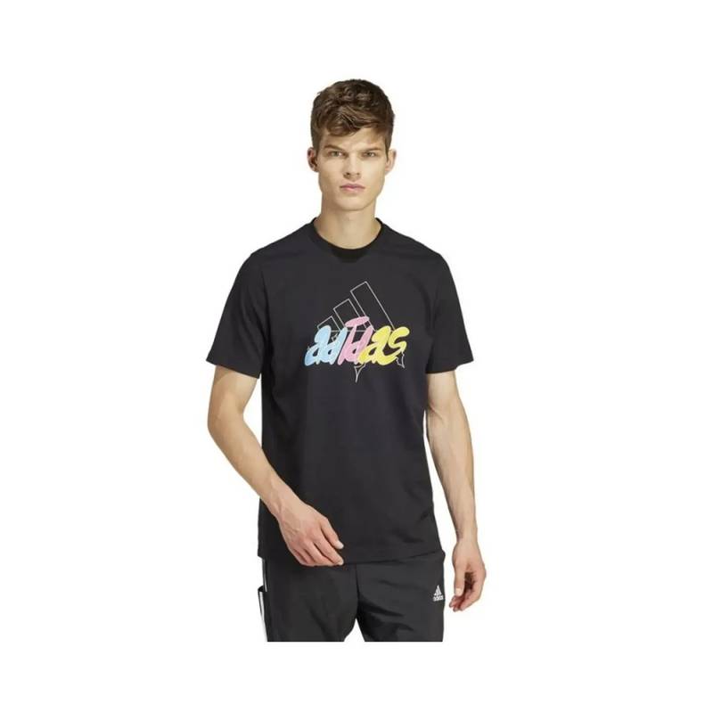 Футболка чоловіча Illustrated Badge Graphic Adidas IS2864, рис. 0
