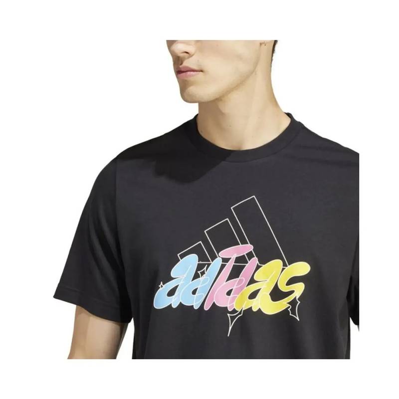 Футболка чоловіча Illustrated Badge Graphic Adidas IS2864, рис. 1