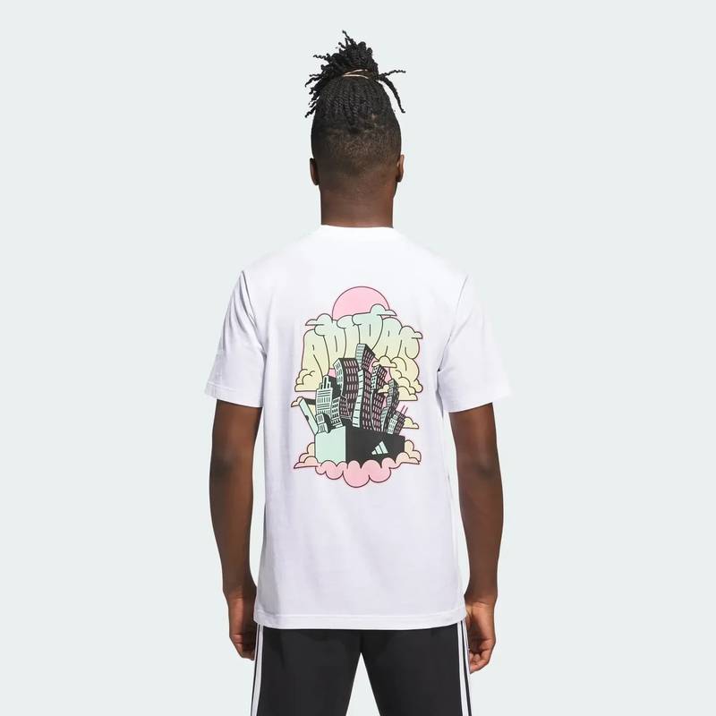 Футболка чоловіча 90s Nostalgia City Graphic Adidas JN2509, рис. 1