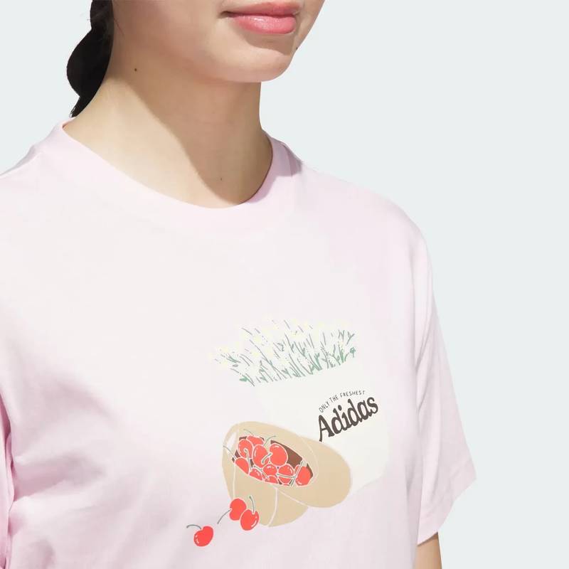 Женская футболка Farmers Market Graphic Adidas JN2542, рис. 4