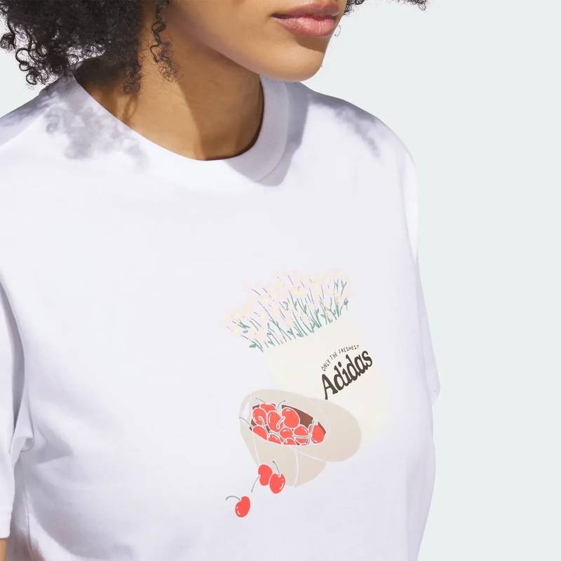 Футболка жіноча Farmers Market Graphic Adidas JN2543, рис. 4