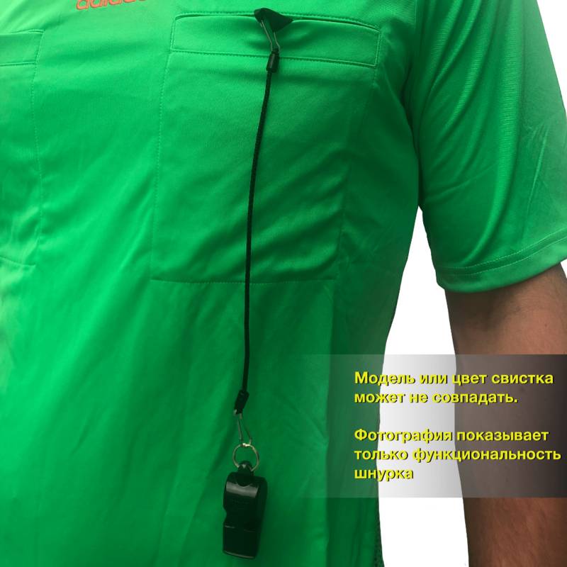Свисток з ремінцем для суддівської форми FOX 40 Whistle Classic Official 9907-0008, рис. 3