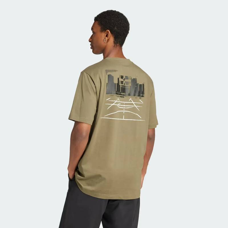 Футболка чоловіча Codes Photoreal Graphic Adidas JN6952, рис. 1
