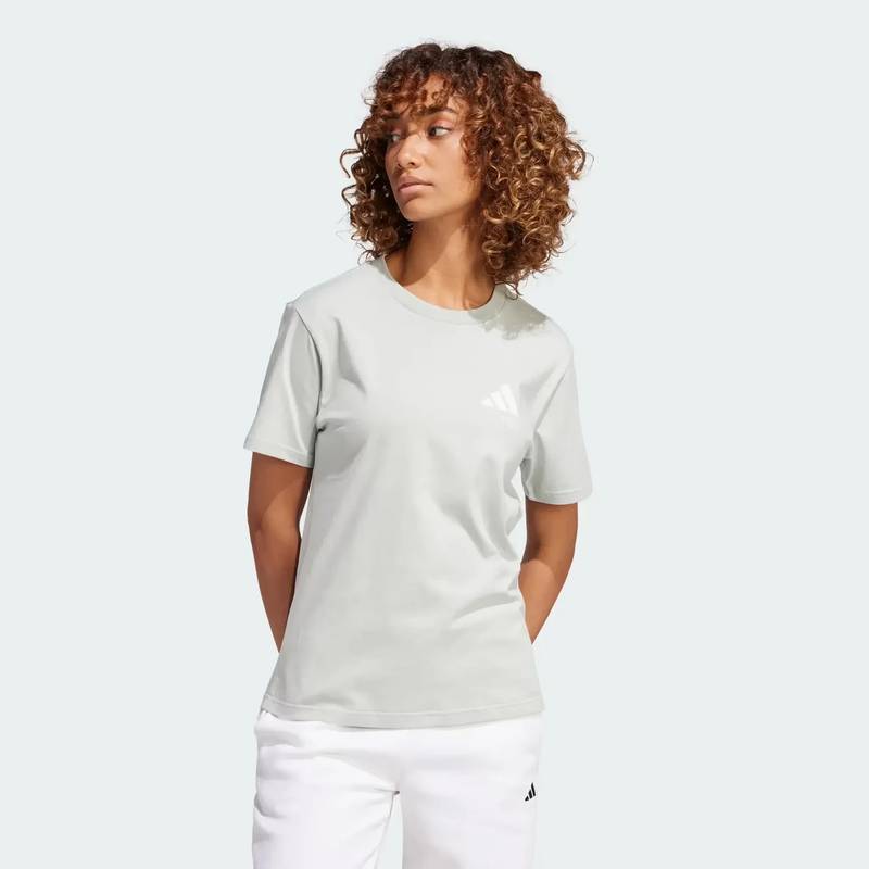 Футболка жіноча Lounge Verbiage Graphic Adidas JN9073, рис. 0