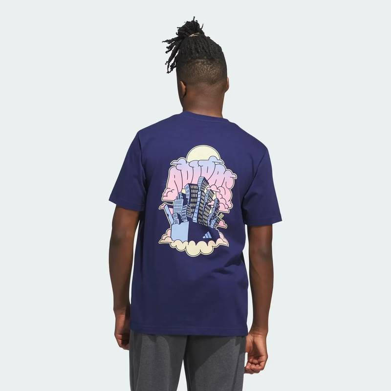 Футболка мужская 90s Nostalgia City Graphic Adidas JV8450, рис. 1