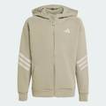 Олимпийка детская Future Icons 3-Stripes Full-Zip Hooded Kids Sportswear Adidas JW7526, прев. 5