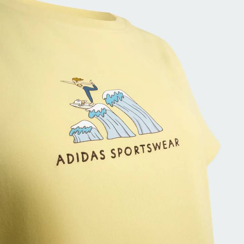 Женская футболка Sportswear Adidas JX5329, рис. 3