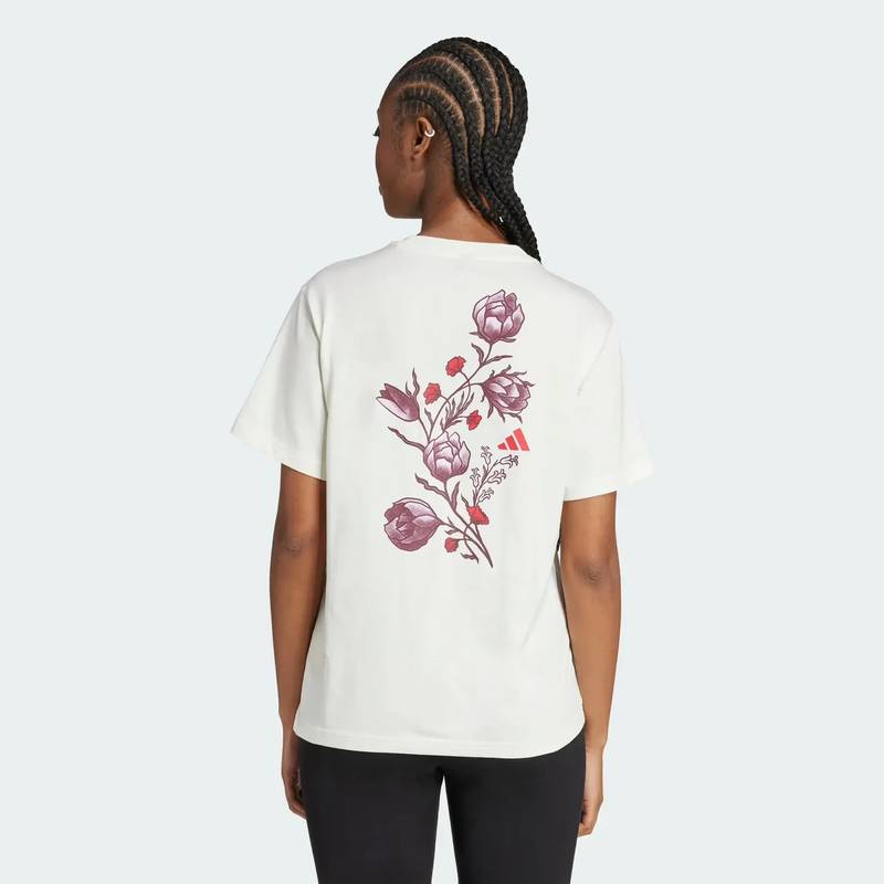 Футболка жіноча Tiro Floral Graphic Tee Adidas KB2488, рис. 1
