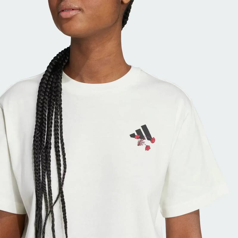 Футболка жіноча Tiro Floral Graphic Tee Adidas KB2488, рис. 3