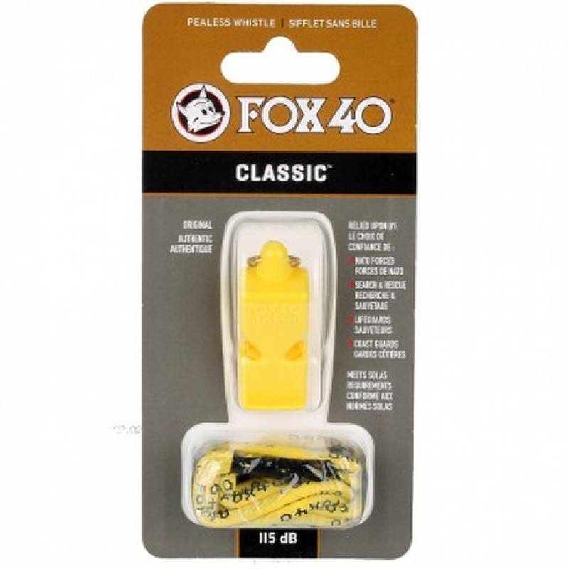 Свисток FOX 40 Classic Whistle Safety 9903-0208, рис. 0
