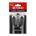 Набор свистков со снимаемым ремешком FOX 40 Official 2 PACK 9604-0008, прев. 0