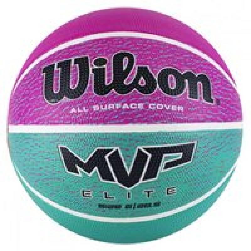 М'яч баскетбольний Wilson MVP elite pk/gn size 6 DT1-WTB1463XB06, рис. 0