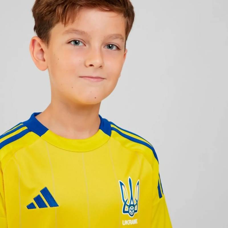 Футболка збірної України Ukraine 24 Kids Performance Adidas IP2189 24/25 , рис. 3