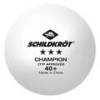 М'ячі Donic Champion 40+ 3* white поштучно DT1-608542, прев. 0