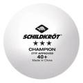 М'ячі Donic Champion 40+ 3* white поштучно DT1-608542, прев. 0