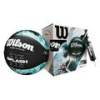 М'яч баскетбольний в подарунковій коробці + насос Wilson SPLASH PRO BSKT size 7 DT1-WZ2014501XP, прев. 0