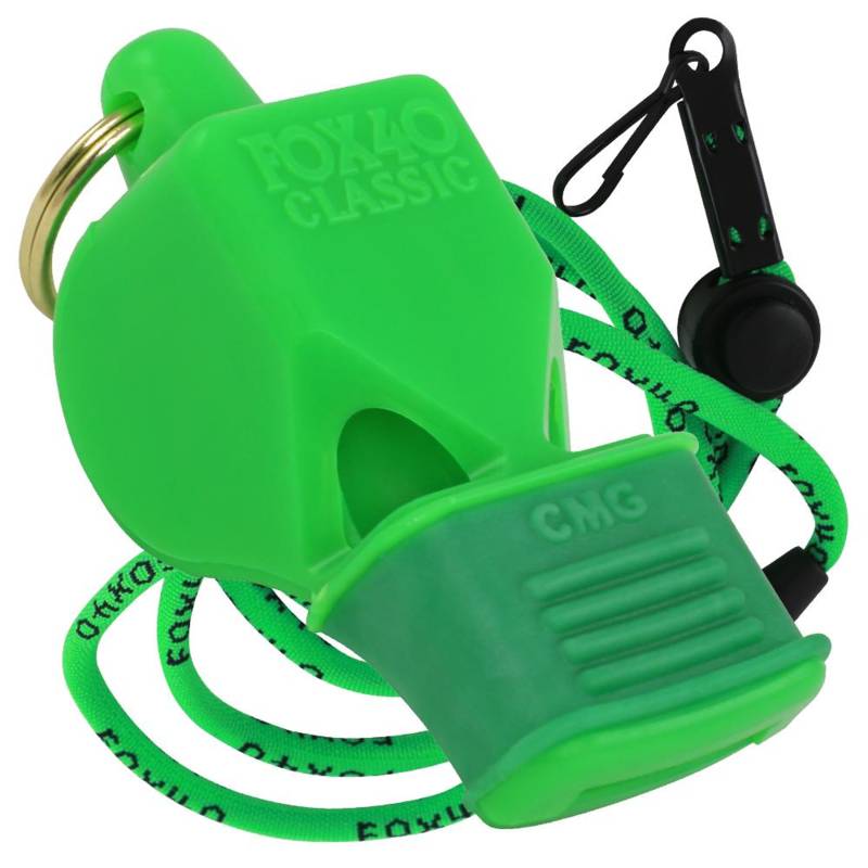 Свисток для рефери Original Fox 40 CMG Safety Classic 9603-1408 (Зеленый), рис. 1