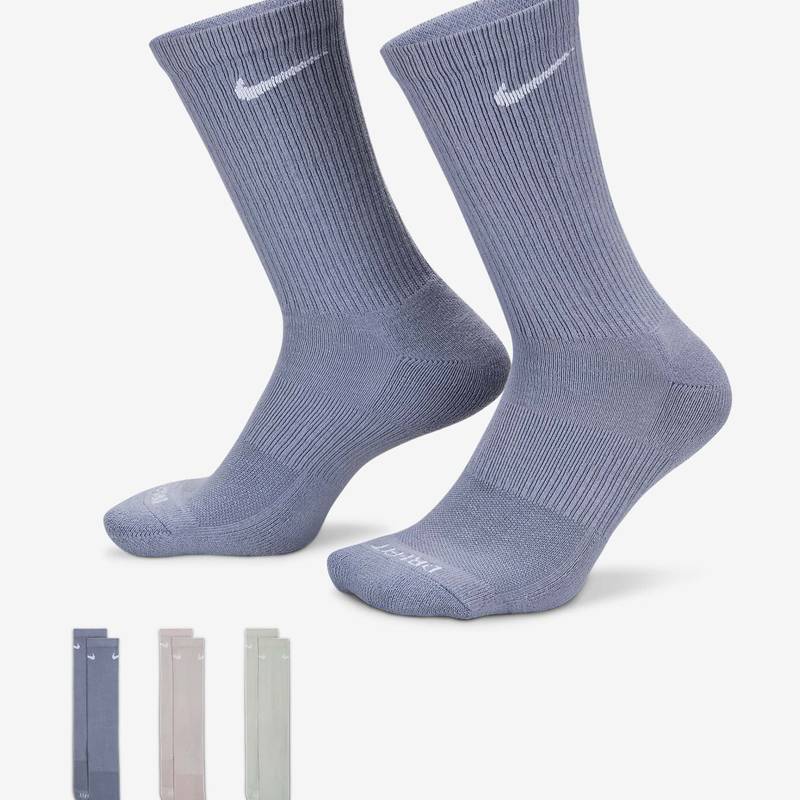 Шкарпетки Nike Everyday Plus Cushioned Crew Multi (3 пари) DS-SX6888-933, рис. 0