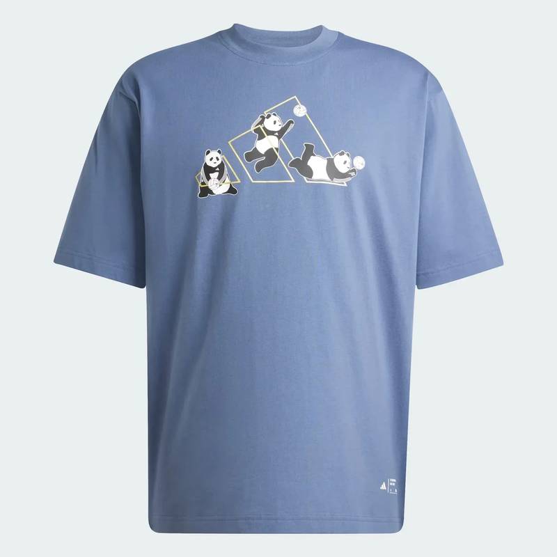 Футболка чоловіча Panda Play Graphic Adidas JZ3277, рис. 3