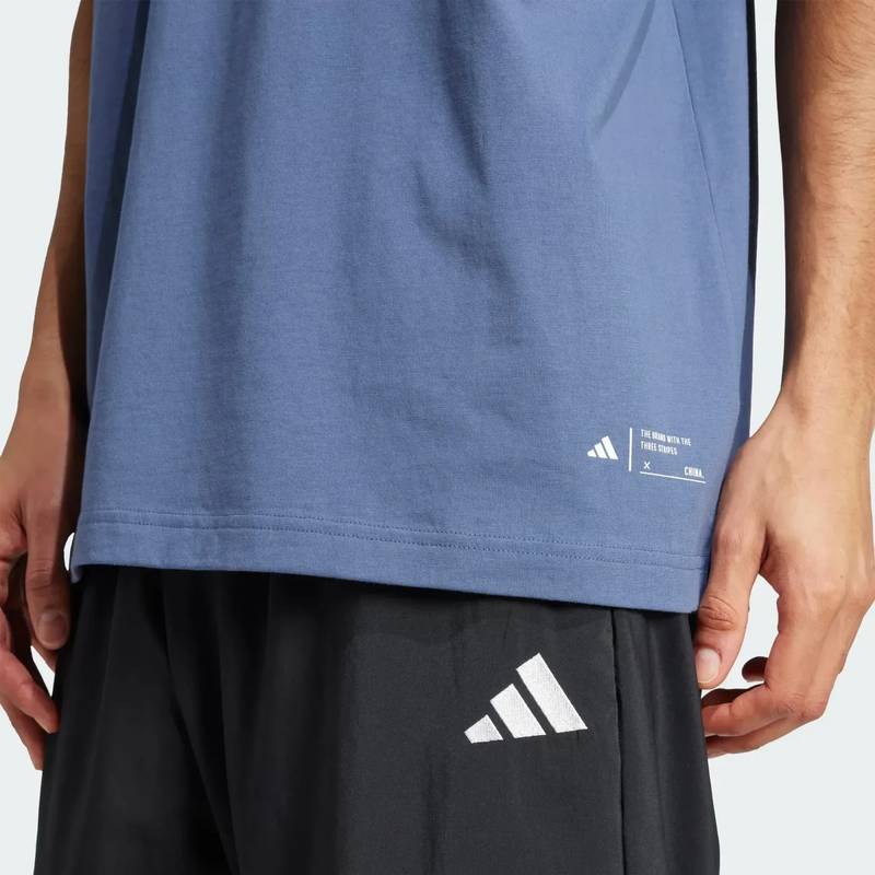 Футболка чоловіча Panda Play Graphic Adidas JZ3277, рис. 5