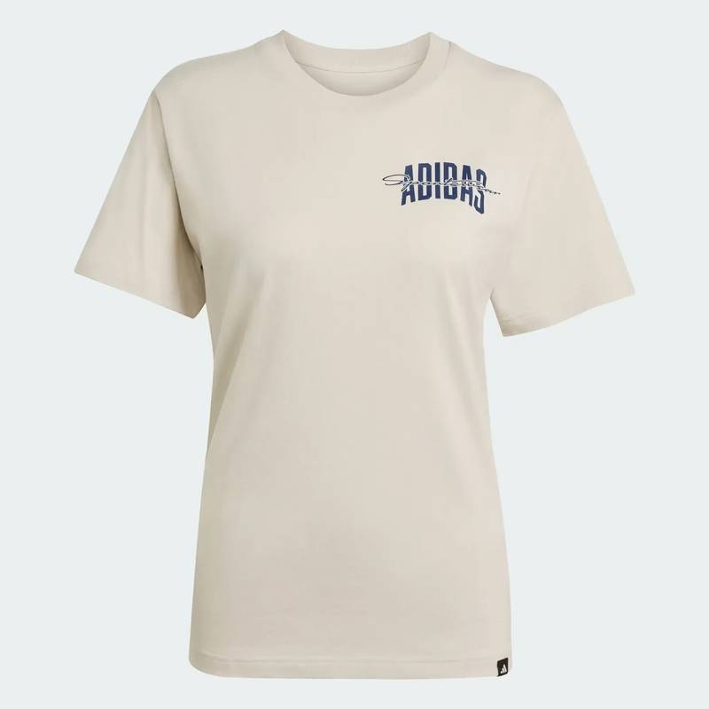 Женская футболка Collegiate Graphic Adidas JM4348, рис. 3