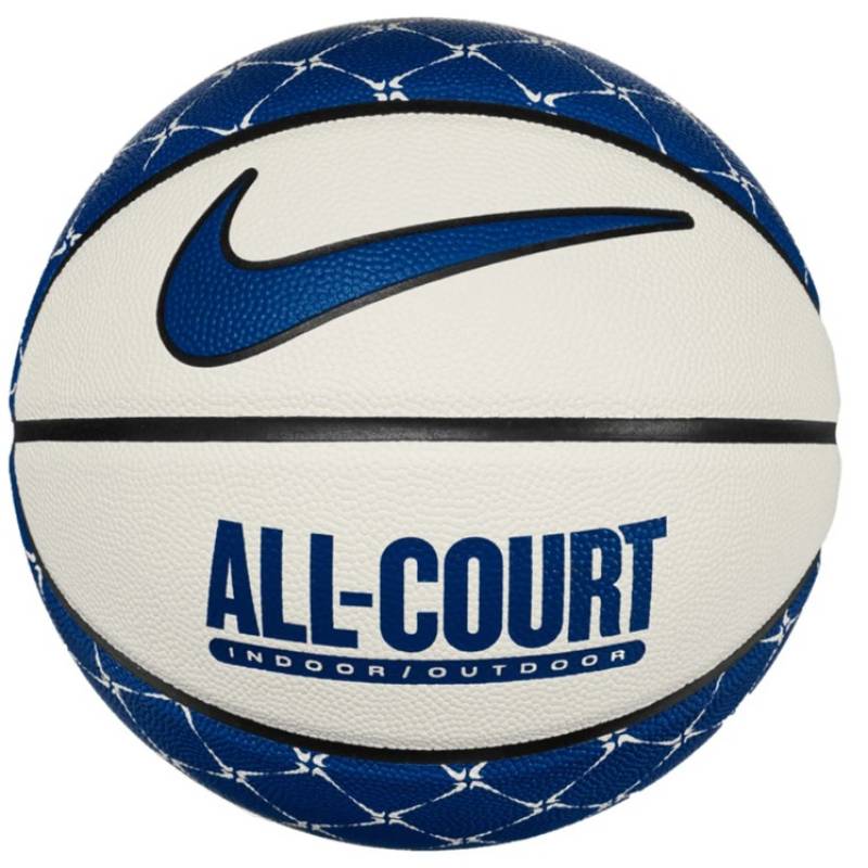 М'яч баскетбольний Nike EVERYDAY ALL COURT 8P GRAPHIC DEFLATED SAIL/BLACK/COURT BLUE size 7 DT1-N.100.4370.147.07, рис. 0