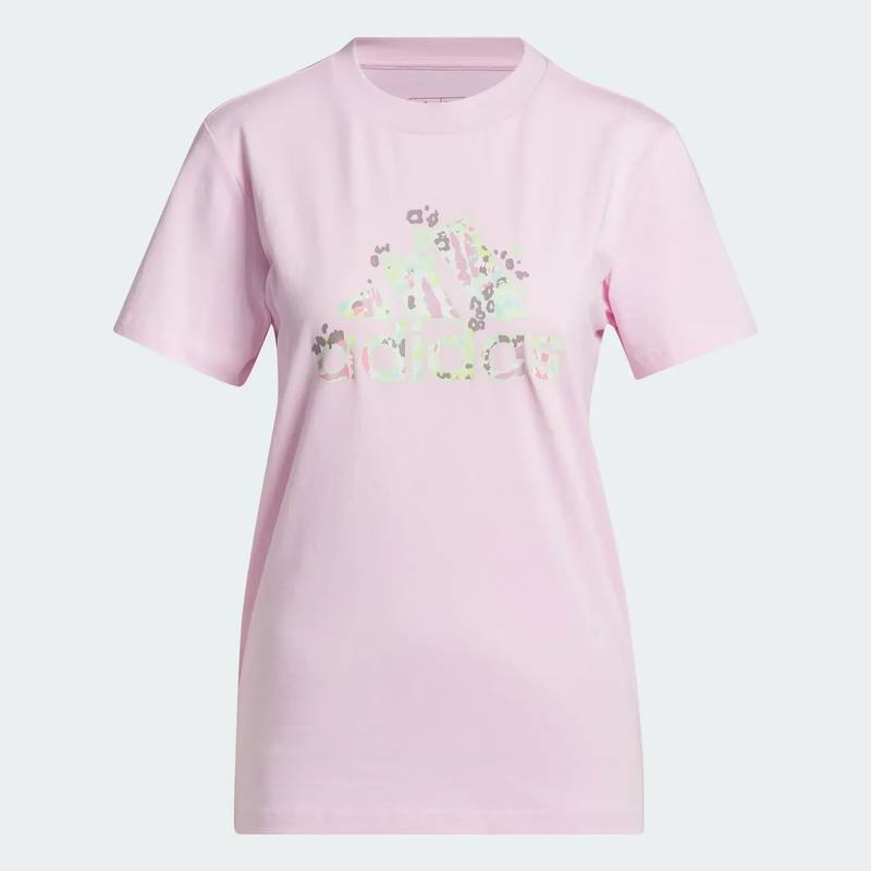Футболка женская Floral Badge of Sport Graphic Adidas IZ4224, рис. 2