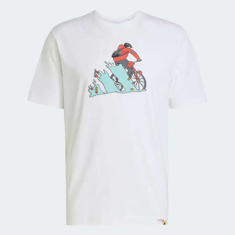 Футболка мужская Doodle Hunt Bike Graphic Adidas JM6496, рис. 3