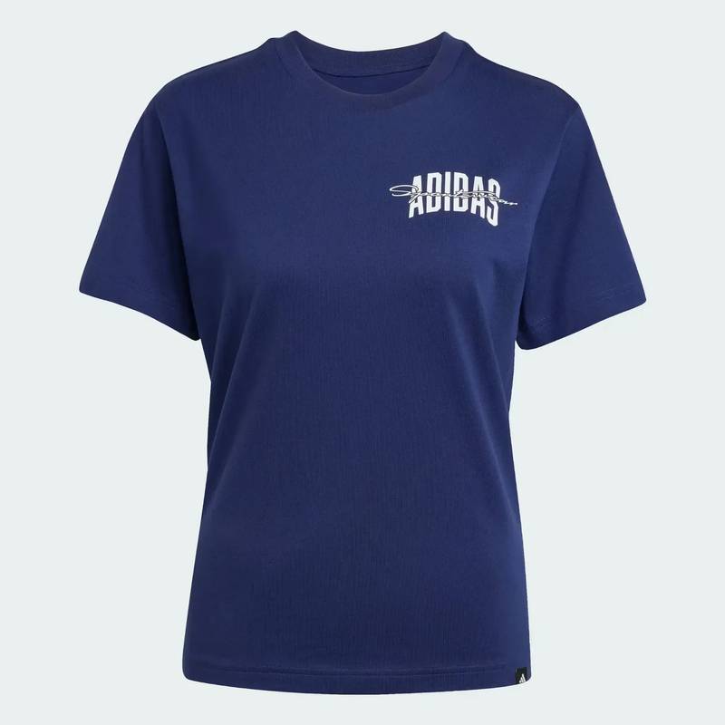 Женская футболка Collegiate Graphic Adidas JV8546, рис. 3
