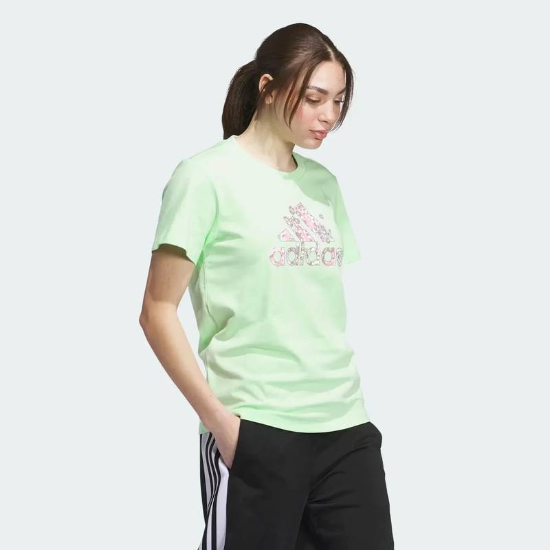 Футболка жіноча Floral Badge of Sport Graphic Adidas IZ1980, рис. 2