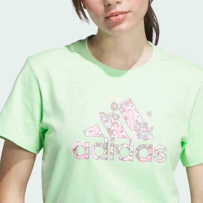 Футболка жіноча Floral Badge of Sport Graphic Adidas IZ1980, рис. 4
