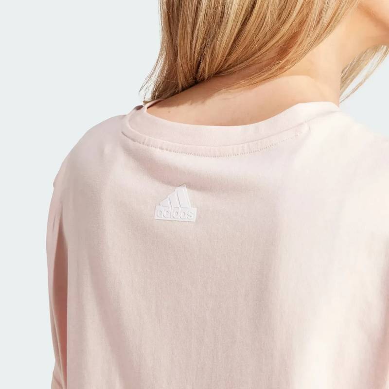 Женская футболка Brand Love Signature Graphic Adidas IW5183, рис. 5