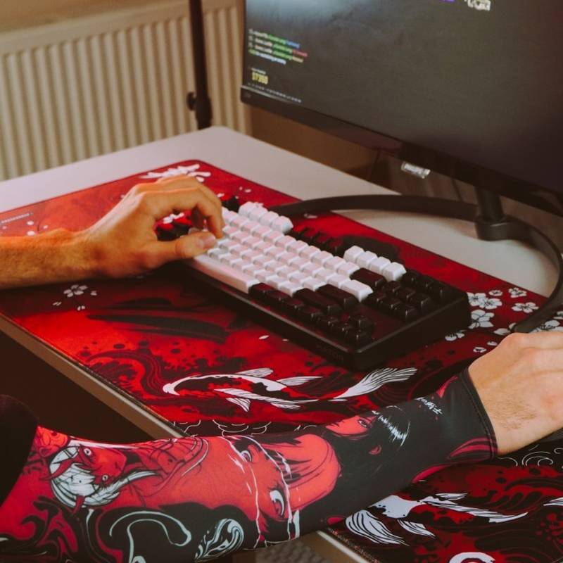 Геймерський рукав 2.0 з обрізаною долонею BLOOD TORA Selerity pm04tr, рис. 4