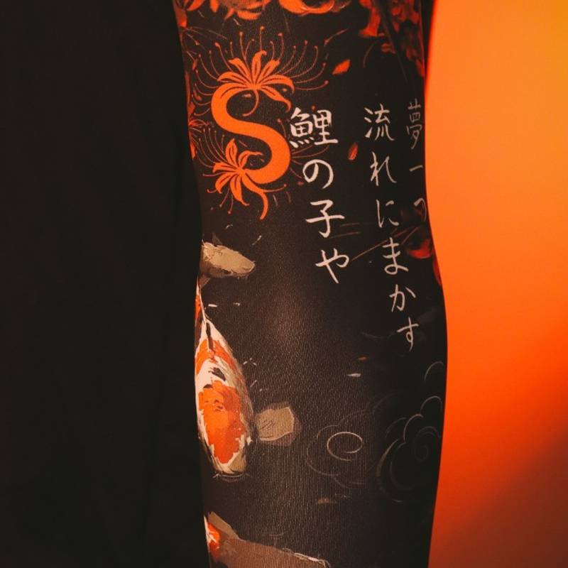 Геймерський рукав 2.0 Red-Black Lily Чорний-Червоний Selerity pm04LY , рис. 8
