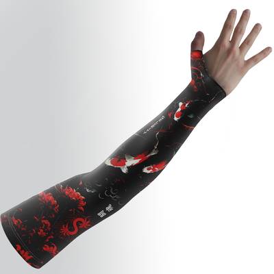 Геймерский рукав 2.0 Red-Black Lily Черный-Красный Selerity pm04LY 