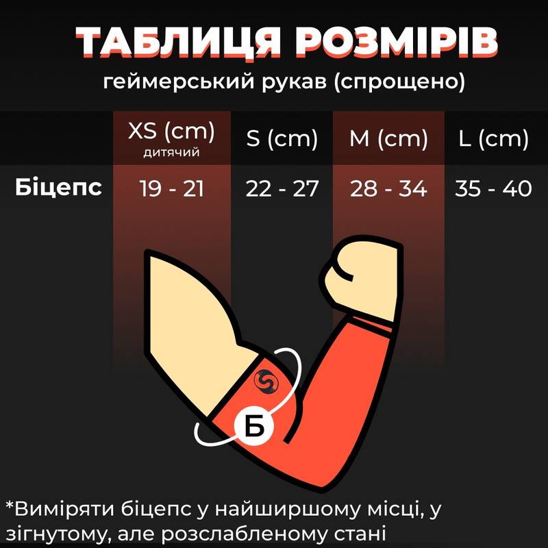 Геймерський рукав 1.0 Білий White Selerity s17wh, рис. 1
