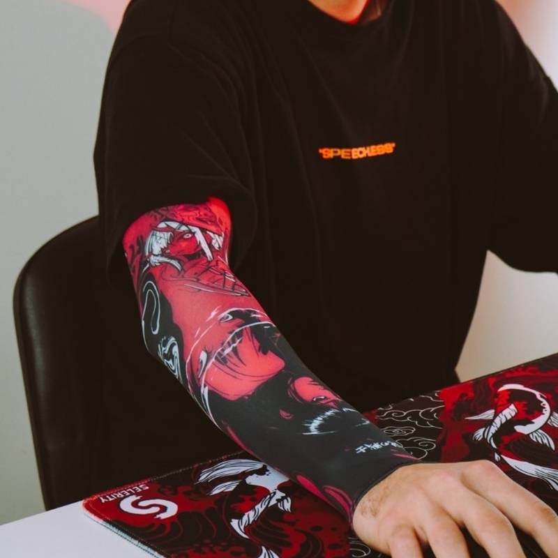 Геймерський рукав 1.0 Без долоні BLOOD TORA  Selerity s17tr, рис. 1