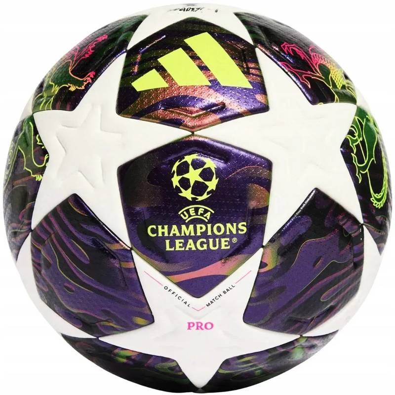 Футбольний м'яч Adidas Champions PRO OMB Budapest 2026 JX9077, рис. 1