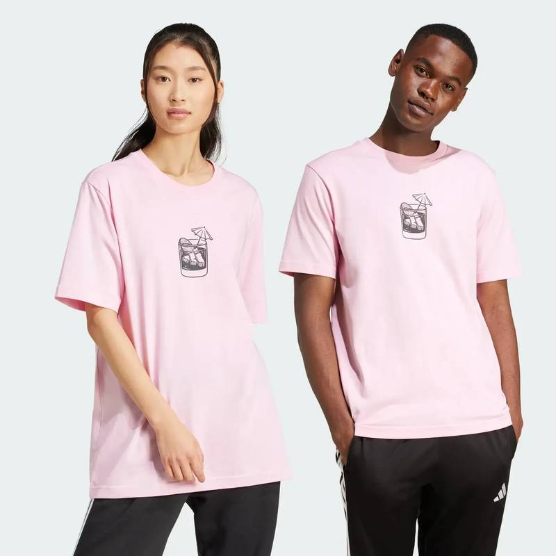 Футболка Lounge Drink Graphic Adidas JJ4015, рис. 0