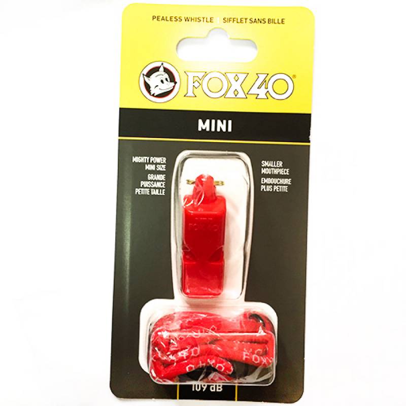 Свисток FOX 40 Original Whistle Mini Safety 9803-0108, рис. 0
