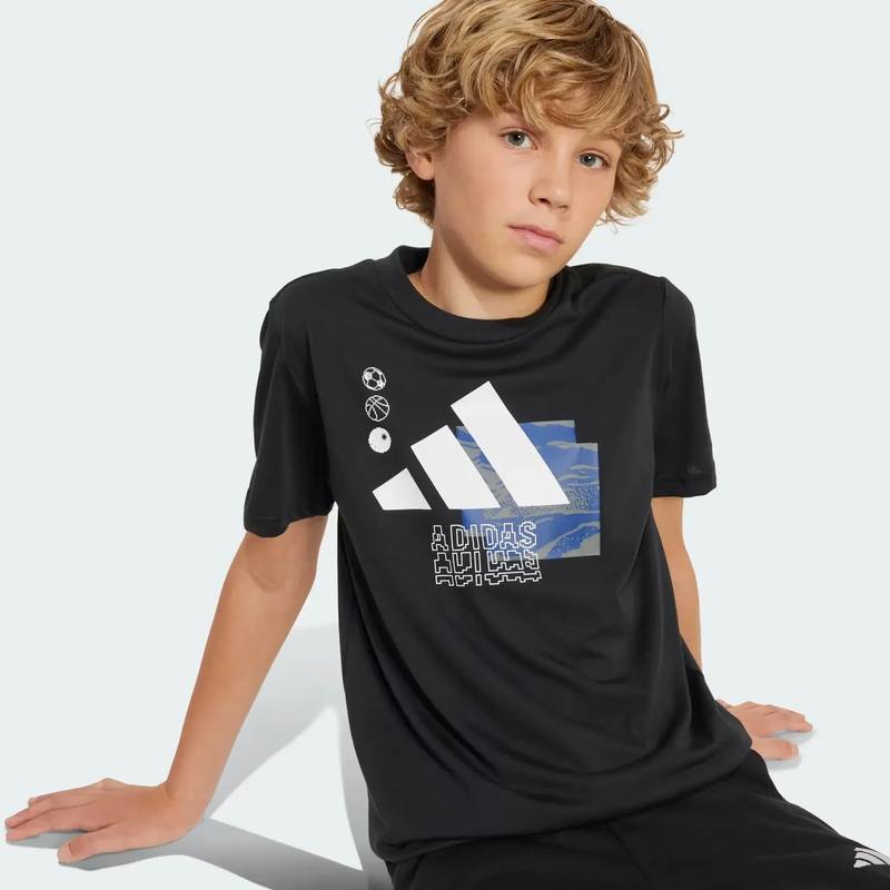Футболка дитяча Camo Training Graphic Tee Kids Adidas JI9093, рис. 4