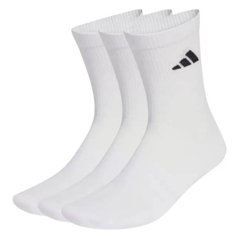 Носки Adidas CUSHIONED SPORTSWEAR CREW SOCKS 3P белые (3 пары) JZ0530, рис. 0